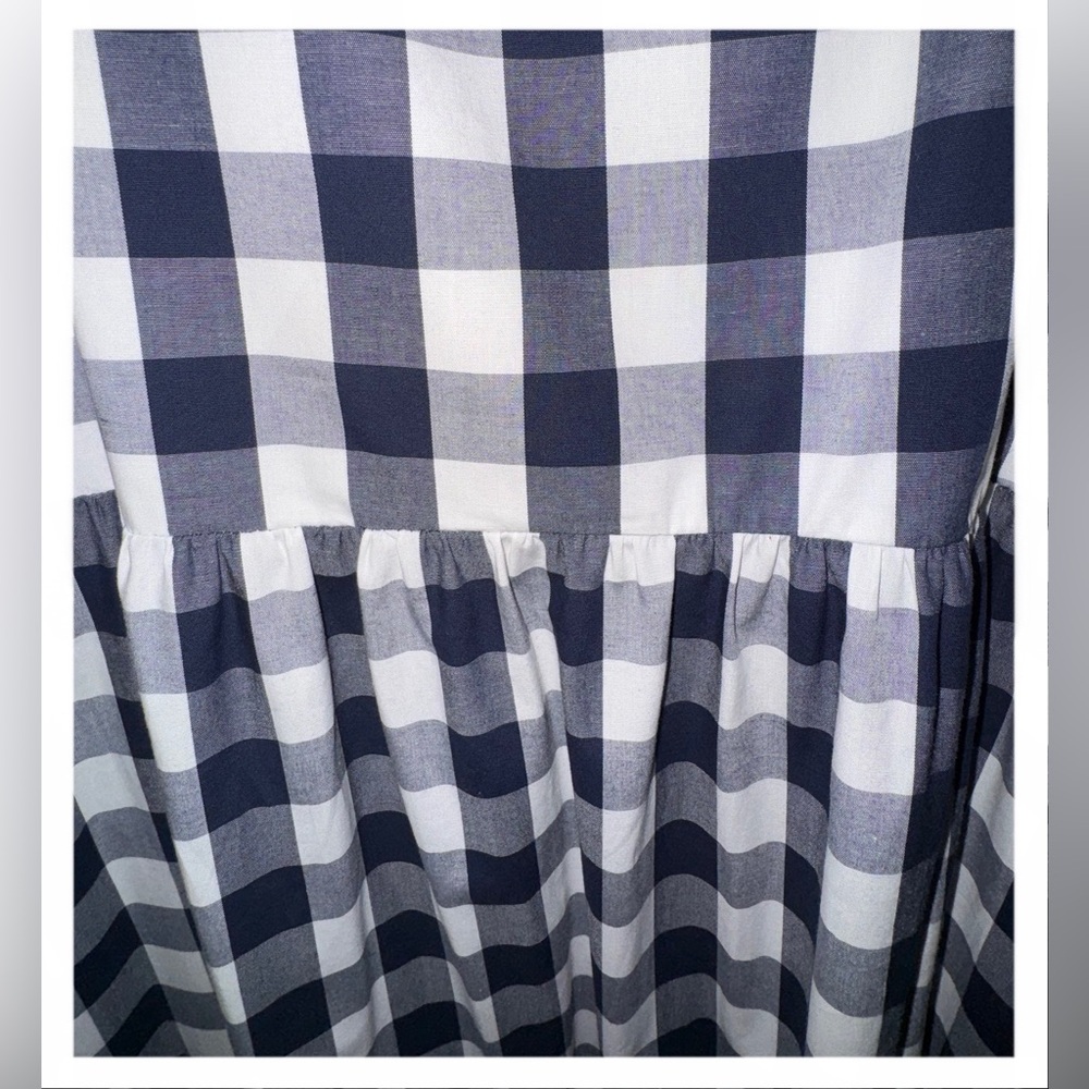 J. Crew Cotton Gingham Maxi Dress - Picture 5 of 7